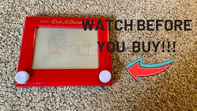 Amazon.com: Etch A Sketch - Classic - Red : Arts, Crafts